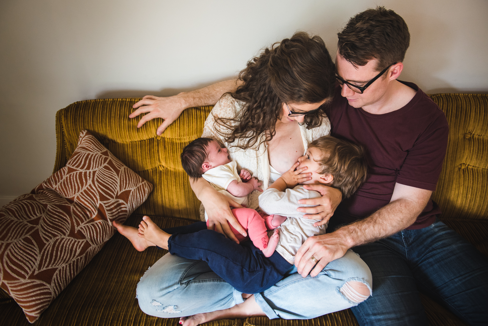 Breastfeeding Family Photography Edmonton