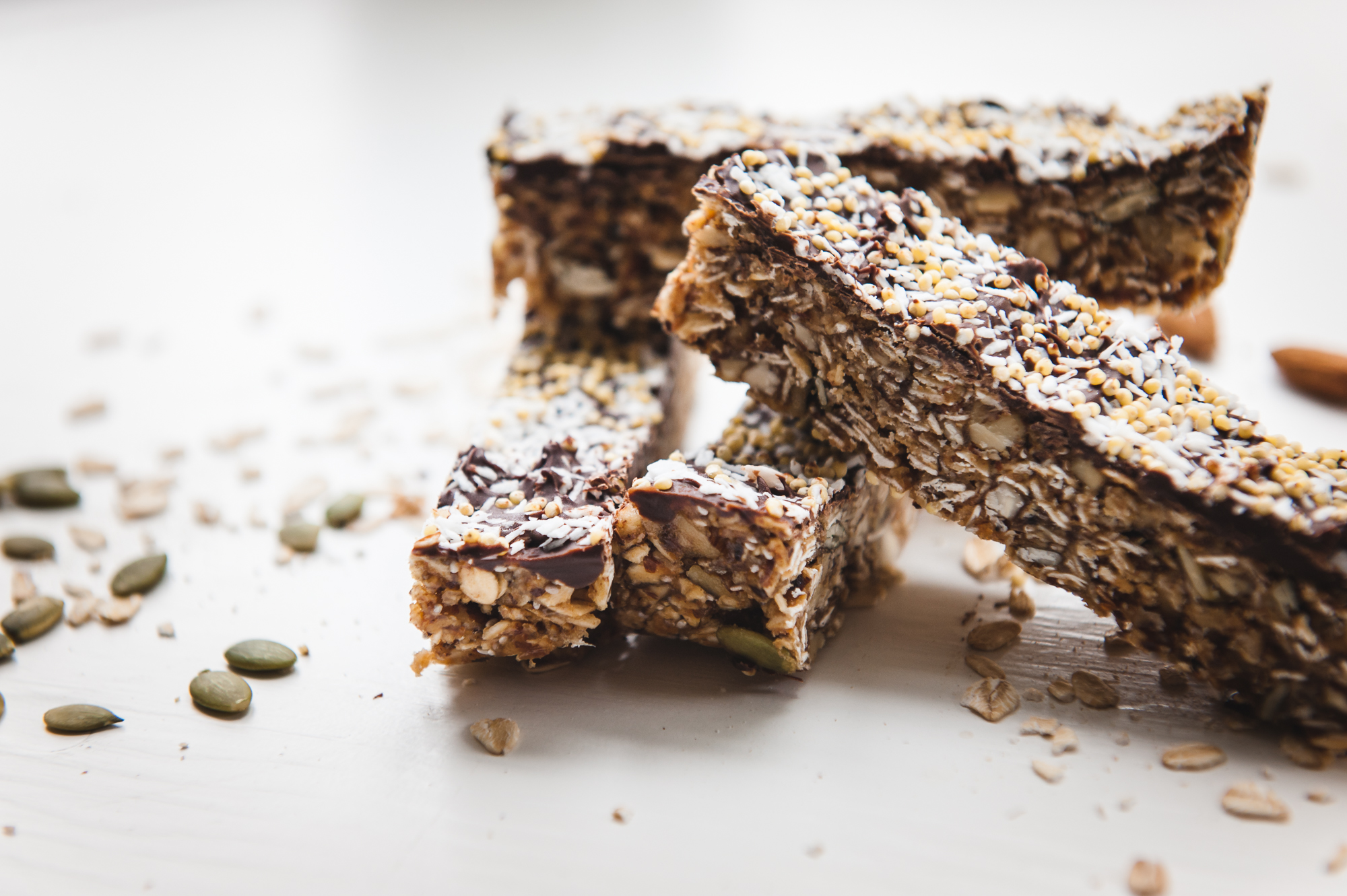 Healthy granola bars. Sherwood Park Kid Snacks. 