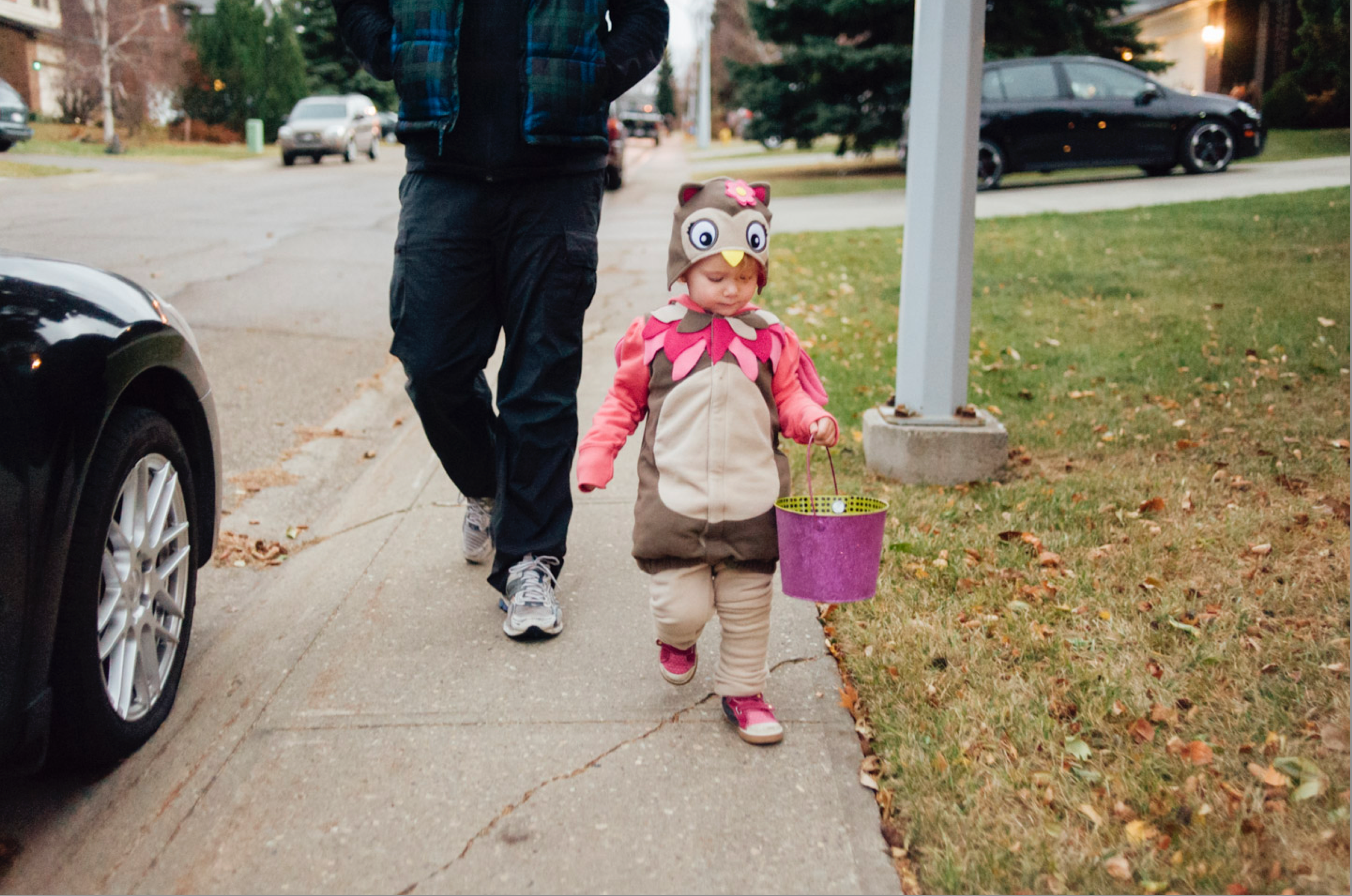 Edmonton photographer trick or treating