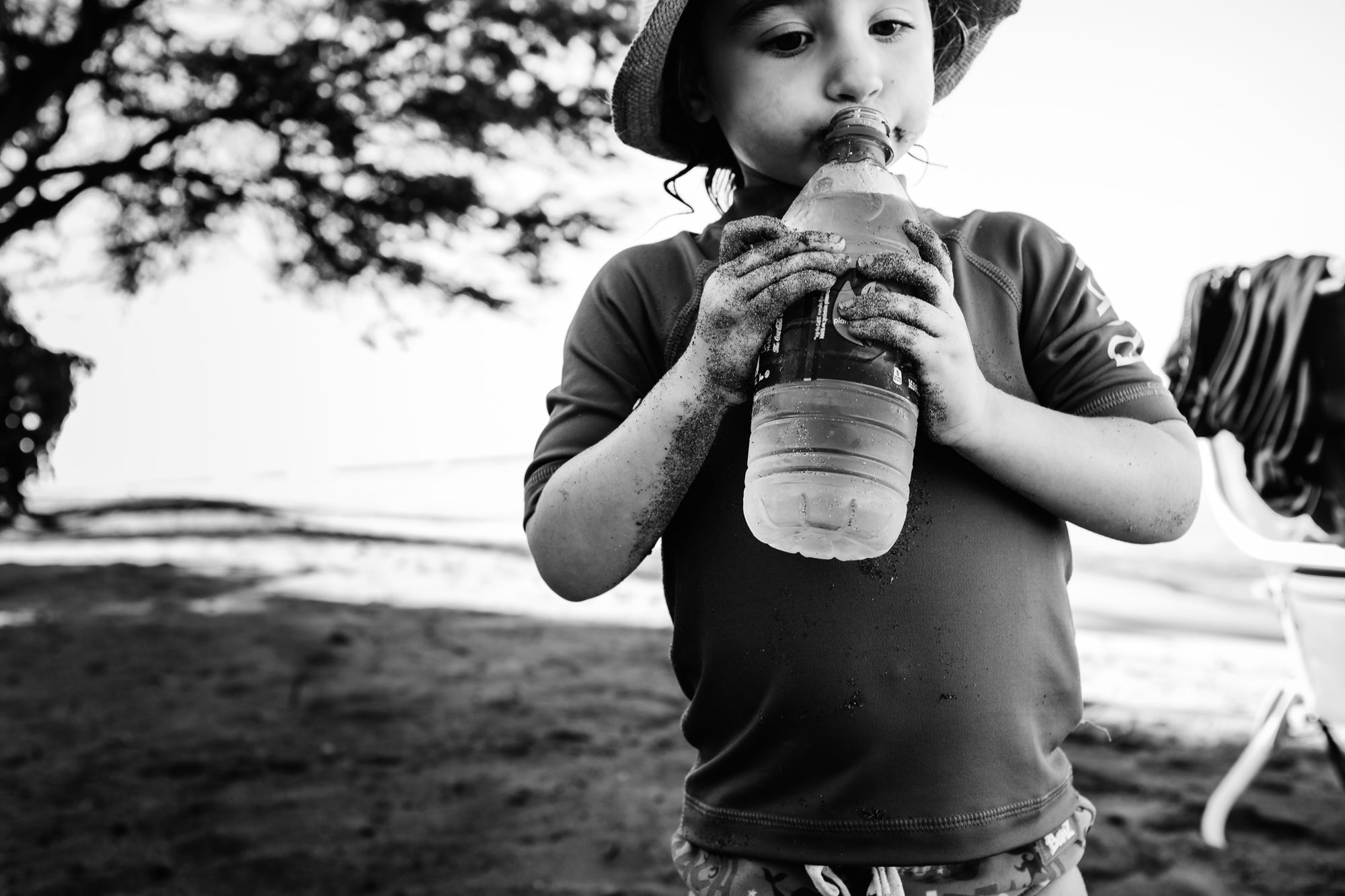 Documentary Childhood Beach Photography. Edmonton child photographer. 