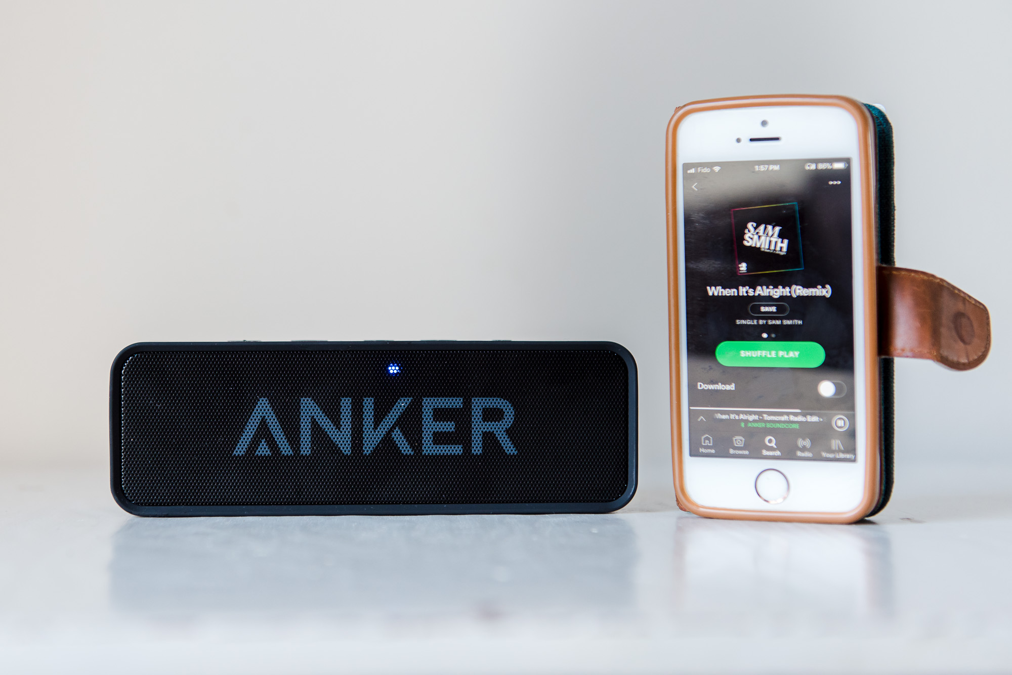 Anker Soundcore speaker - small bluetooth speaker